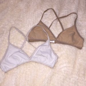 American apparel bralette bundle